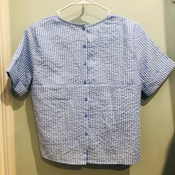 SADIE & SAGE BLUE KNOT TOP SIZE S - Picture 4 of 5